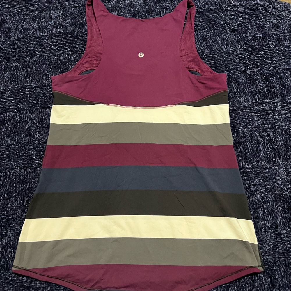 Lululemon striped tank top - Sz 8